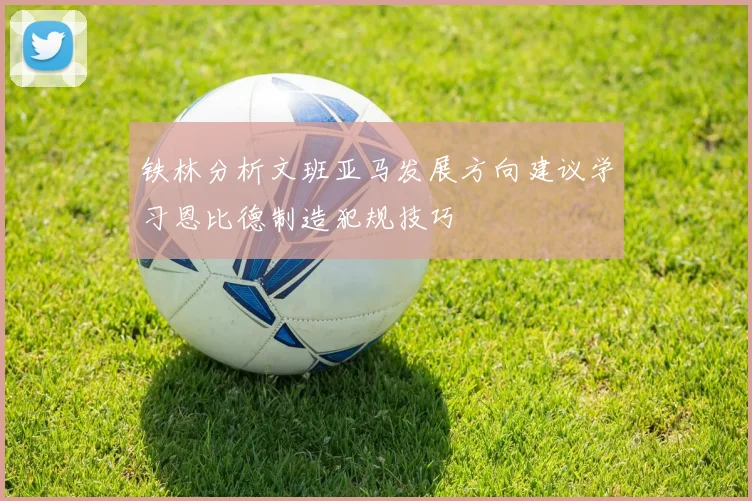 铁林分析文班亚马发展方向建议学习恩比德制造犯规技巧
